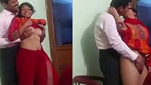 Desi Girl shines in an office porn movie right here