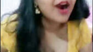 Hot Busty indian wife gives blowjob vdo