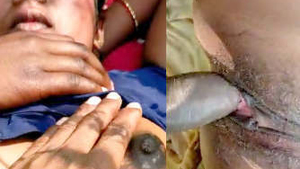 A young woman from a rural area gets intimate in the wilderness