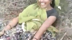 Intense outdoor fucking with village bhabi