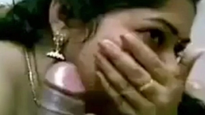 Shy south Indian wife gives an incredible blowjob