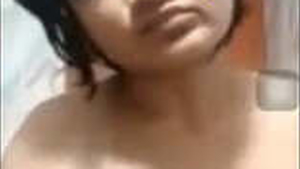 Girl makes steamy video call with sexual intent