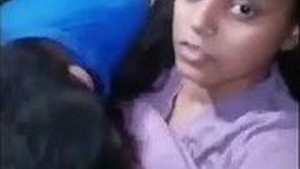 Young Indian couple shares intimate moments in homemade video