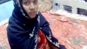 A tantalizing Telugu spouse with a snug opening in a rural setting