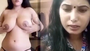 Attractive woman sends MMS to lover