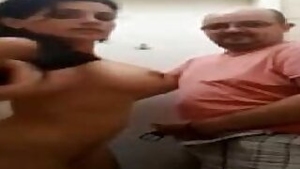 NRI Bhabhi?s Sex With her Husband In Restaurant?s Toilet