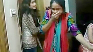 Dhaka Flat Party ,Multiple Girls Enjoy and Drink, Aunt Kissed !