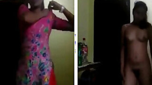 Brave Desi gal strips naked showing her XXX body is ideal for sex