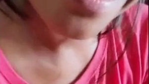 Curvy babe with big boobs gets naughty