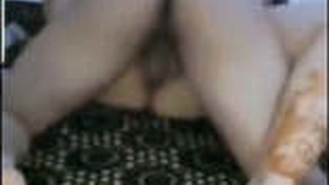 A Pakistani woman loudly moans while having sex with an escort