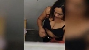 Student films Indian Desi changing clothes with hidden camera