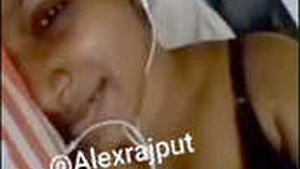 Tamil girl shows off her body in a video call