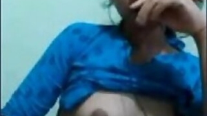 Desi cute girl porn video call boob show