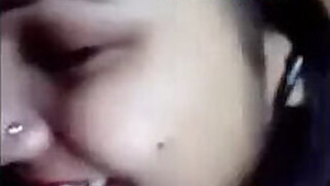 Desi webcam girl very hot video with her lover