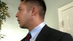 Gay office fuck Jake Morgan, Seth Santoro