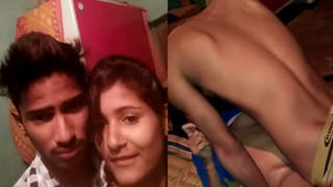 An adorable Indian woman experiences intense anal penetration from a man