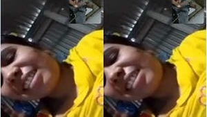 Girl exposes her body in a seductive manner