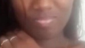 A timid village girl reveals her alluring breasts