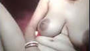 Village beauty showcases her voluptuous figure in all its glory