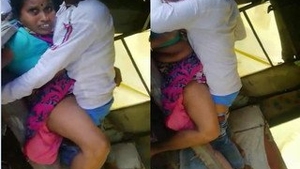 Desi auntie gives young guy a hard time in exclusive video