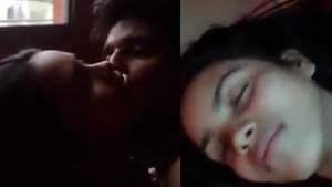 Hot blonde gives oral and gets fucked in a steamy video