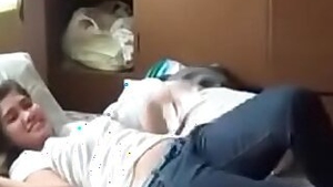 Elder step sister se teen bhai ne ghar par chudai ki