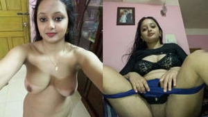 Watch a stunning Indian woman go completely naked in a video