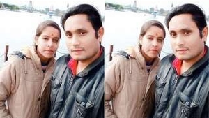Desi couple's passionate love making in a hotel room