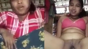 Indian girl from Guwahati flaunts her naked pussy
