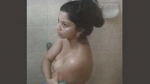 Stebro's secret footage of a stunning Indian beauty bathing