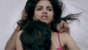 Indian girl seducing her lover with sensual moves