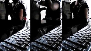 Experience the thrill of a steamy office blowjob in this MMS video