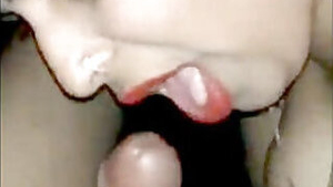 Desi hot face bhabi suck her devar dick