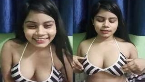 Hot Desi model shows off her sensual moves