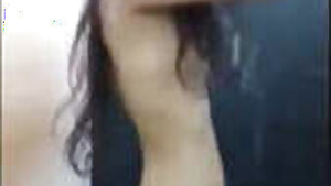 Desi indian girl stripping and bathing naked