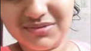 South Indian girl reveals her breasts