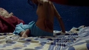 Indian housewife watches and records intimate moments with her husband