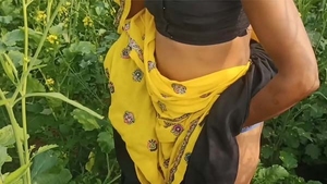 Indian farmer's wife gets naughty in Bihari XXX video