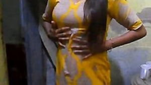 Charming Indian Girl Showing big Tits