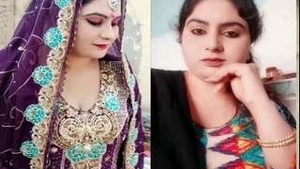 Hot wife flaunts her breasts and pussy in a seductive display