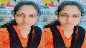 Telugu Bhabhi's Intimate Fingering Session on Video Call