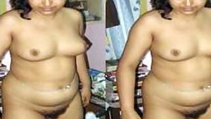 Desi loves own body that is made to be exposed in solo video