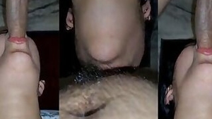 Hot Desi mouth fucking video captured by her pervert husband