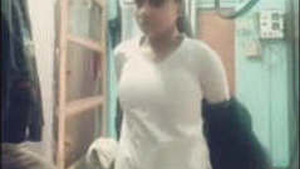 Cute college girl shows off for her boyfriend in Hindi video