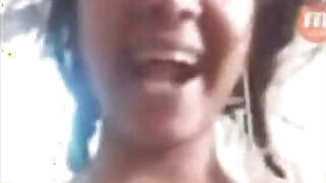 Desi girl video call with black lover