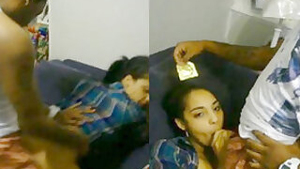 Sexy girl fucking back