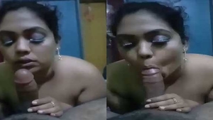 Indian bhabhi gives a steamy blowjob to a client in Dehati