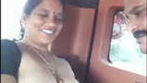 Desi bhabhi gives a sensual blowjob to her lover