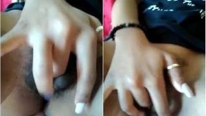 Watch this cute Indian girl show off her pussy on camera