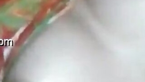 Desi girl sexy boobies and stimulates hairy pussy fucked with fingers